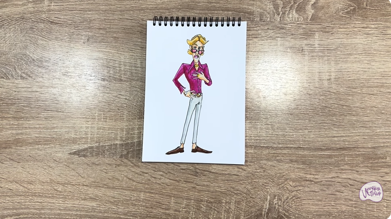 Рисуем Супербро из «Доктор Динозавров»