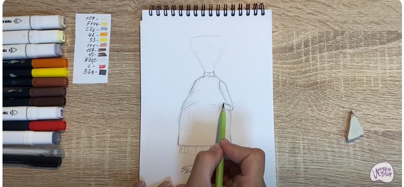 Рисуем Ванда из "Монстры на каникулах"
