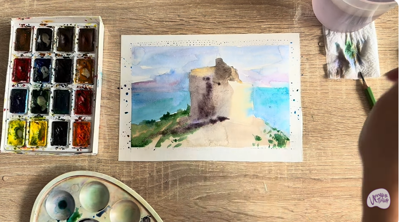 Рисуем Чобан-Кале