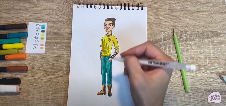 Рисуем Васко из "Царевны"