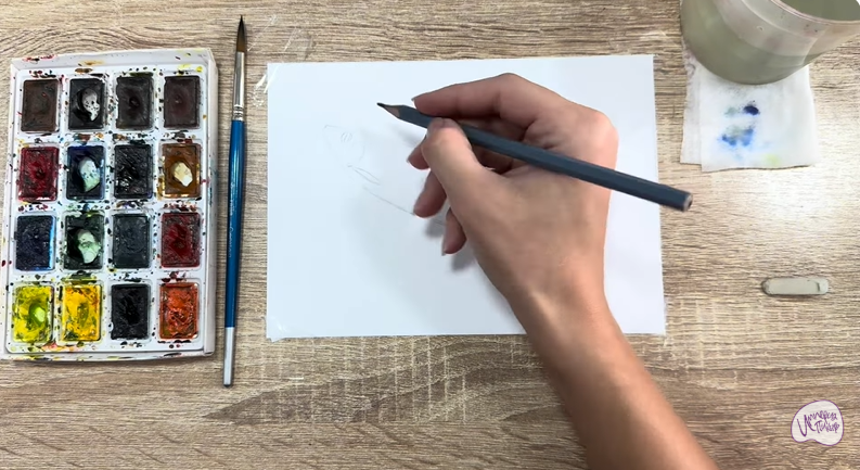 Рисуем Селёдка