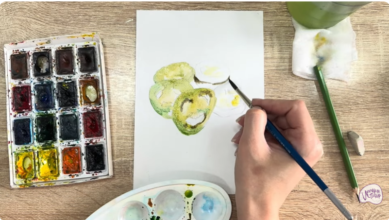 Рисуем Маринованные халапеньо