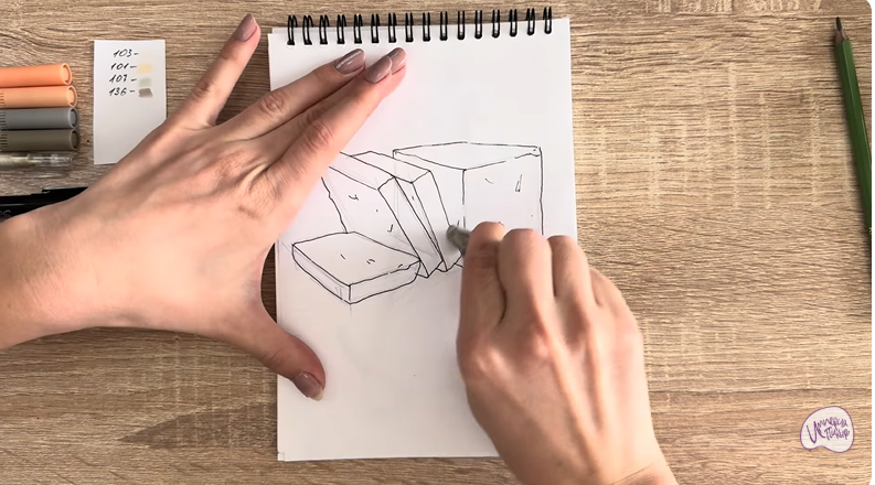 Рисуем Брынза