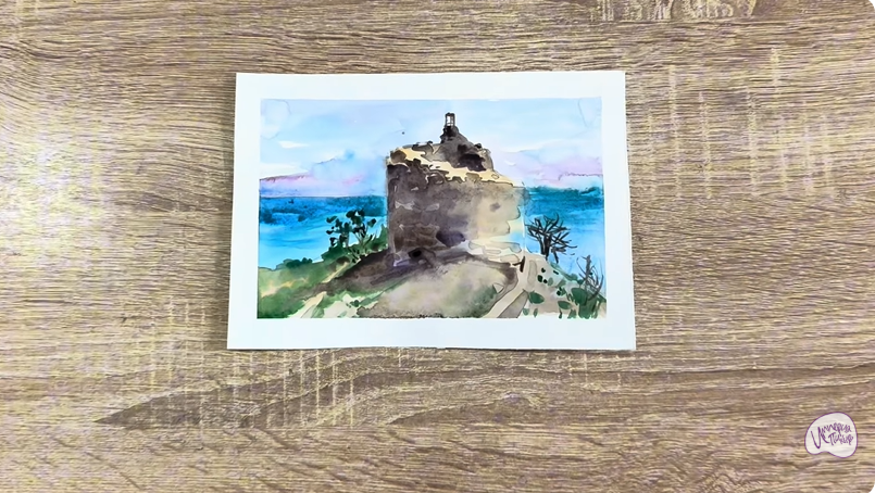 Рисуем Чобан-Кале