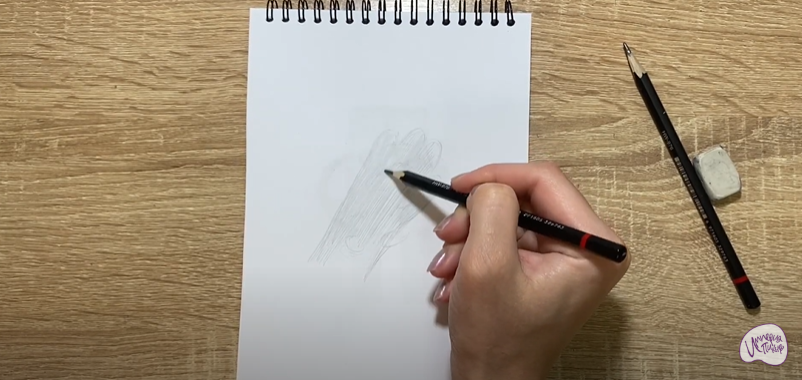 Рисуем Лапа собаки
