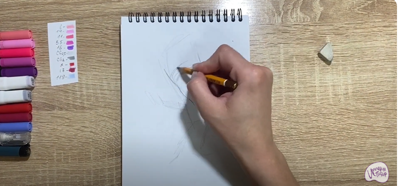 Рисуем Мася из "Фиксиков"