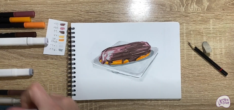 Рисуем Эклер