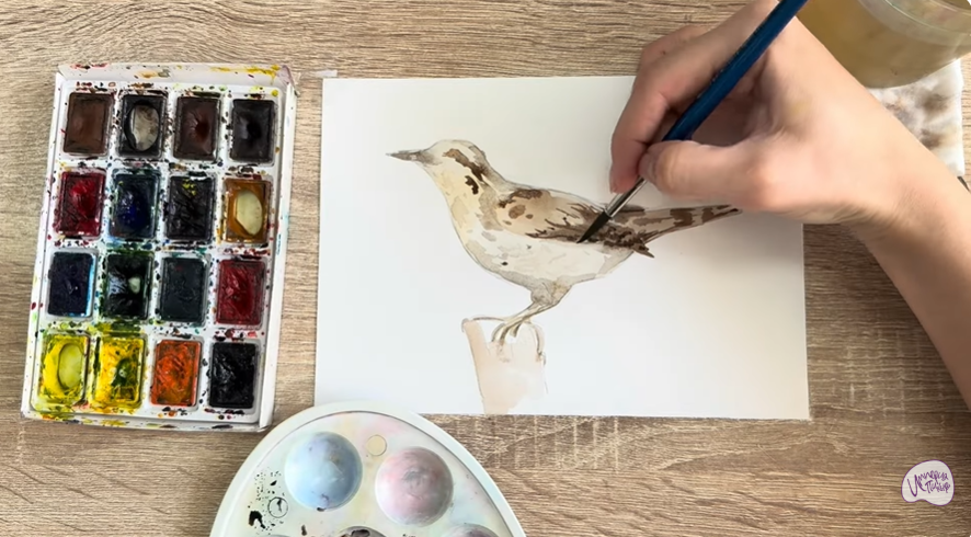 Рисуем Вертишейка