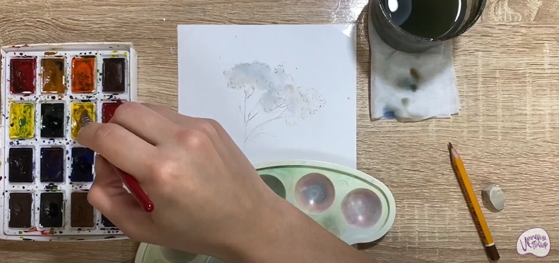 Рисуем Тысячелистник