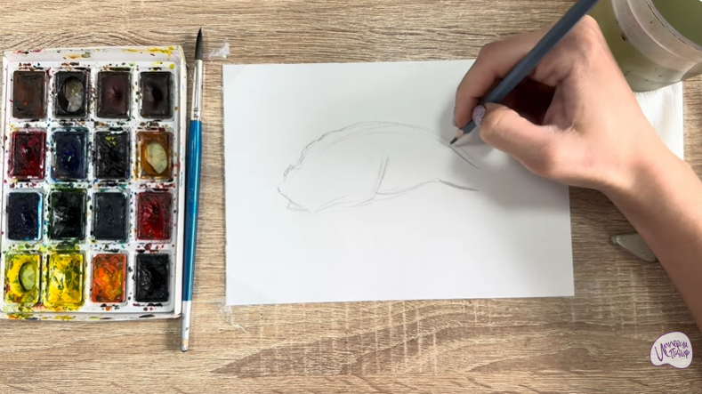 Рисуем Скорпена