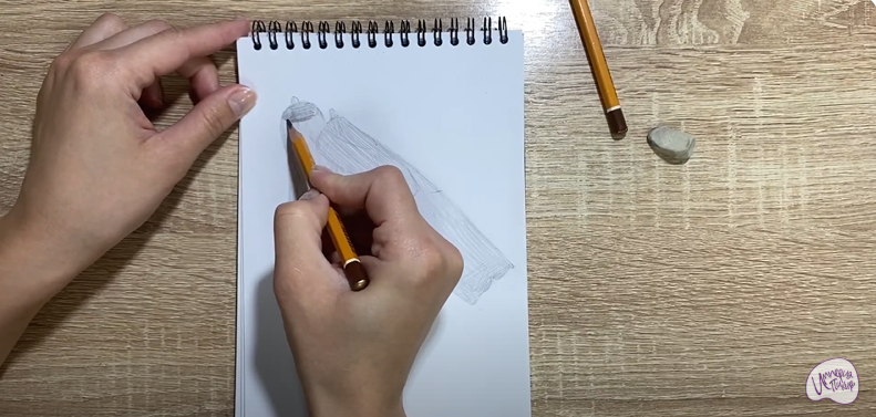 Рисуем Ласты для плавания
