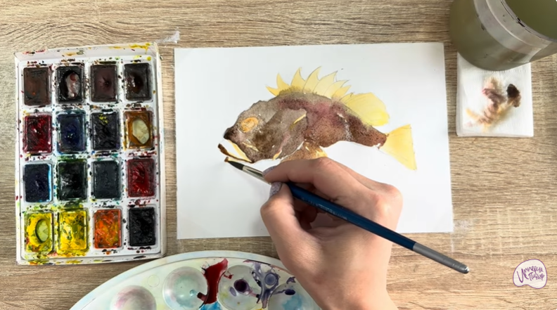 Рисуем Скорпена