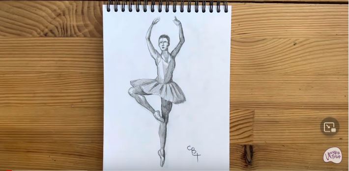 Рисуем Балерина