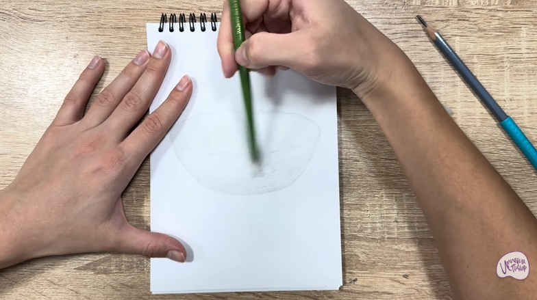 Рисуем Салатник