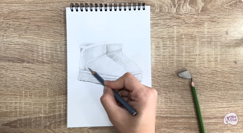 Рисуем Угги