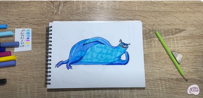 Рисуем Водяной из "Кощей. Начало"