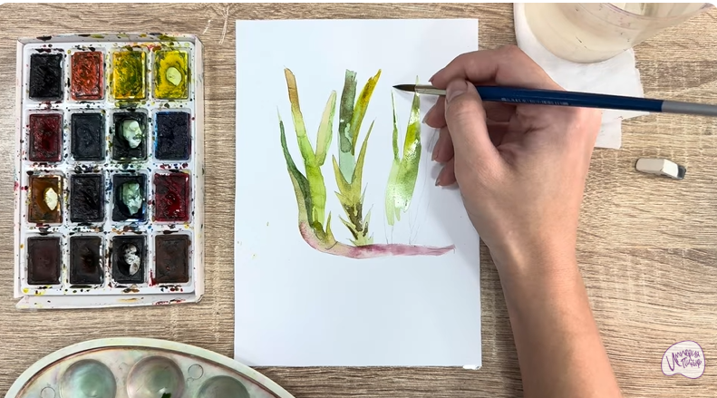 Рисуем Аир болотный