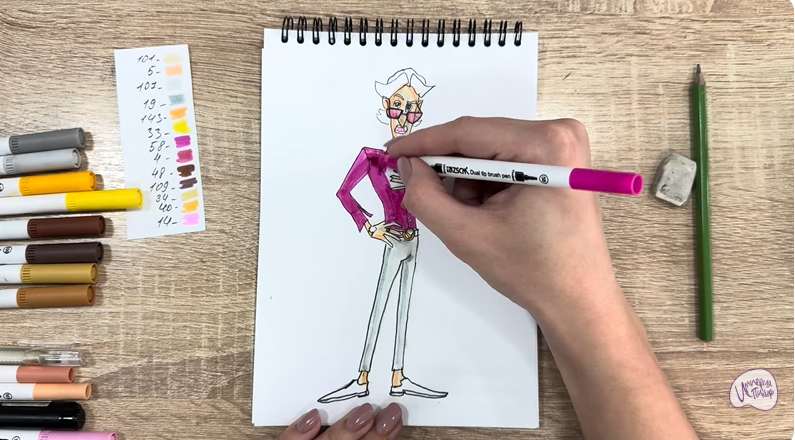 Рисуем Супербро из «Доктор Динозавров»