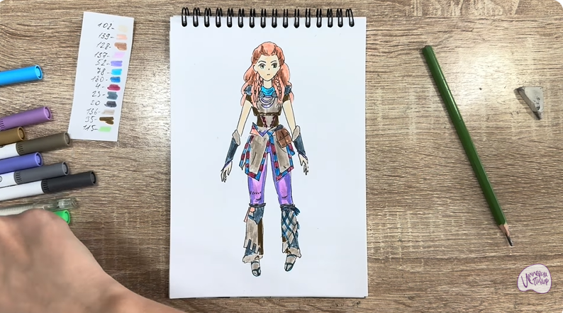 Рисуем Элой