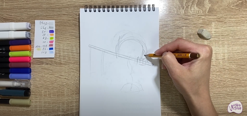 Рисуем Адъютант Мелкотрон из "Геройчики"