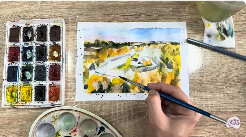 Рисуем Звенигород