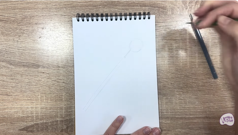 Рисуем Стоматологическое зеркало