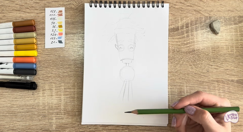 Рисуем Баквит из "Герои Энвелла"