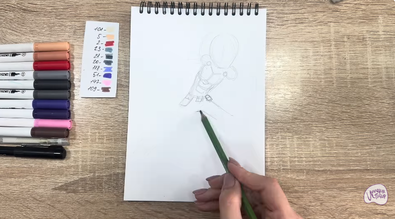 Рисуем Хиро Хамада из "Город Героев"