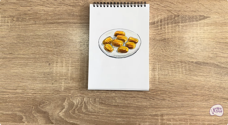 Рисуем Десерт "Тулумба"