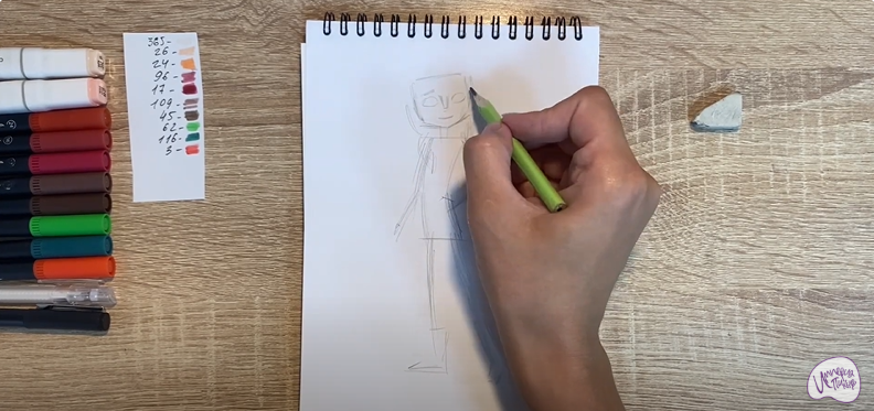Рисуем Марфуша из "Царевны"