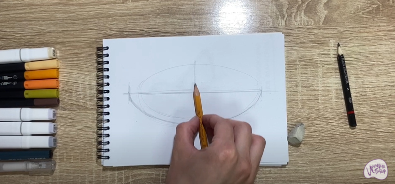 Рисуем Запеканка с изюмом