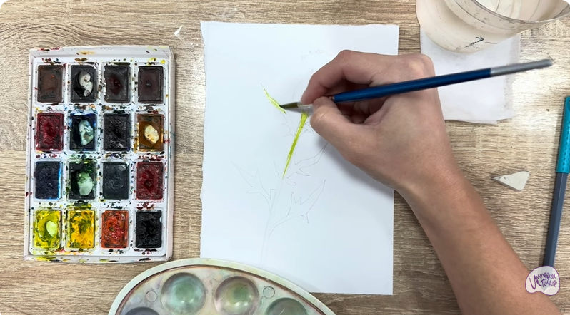 Рисуем Бодяк