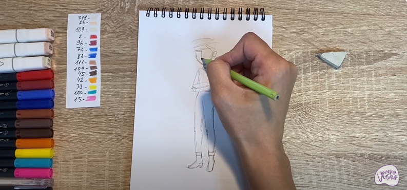 Рисуем Даша из "Царевны"