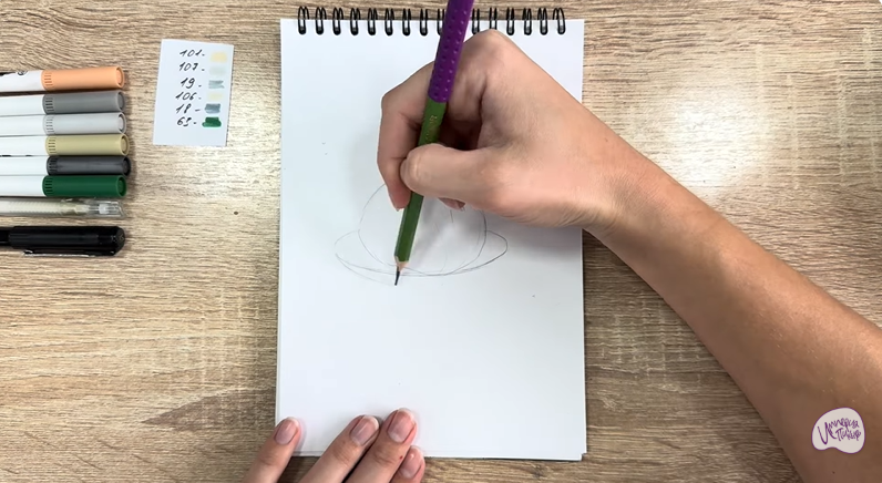 Рисуем Сыр Буратта