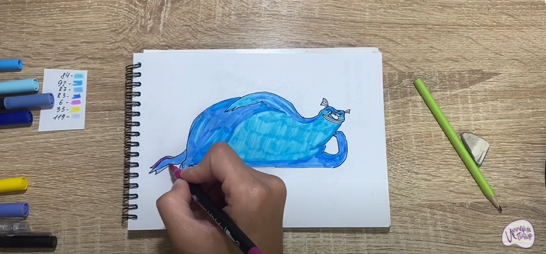 Рисуем Водяной из "Кощей. Начало"
