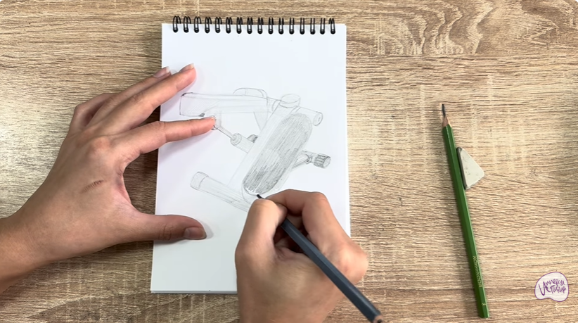 Рисуем Мини-степпер