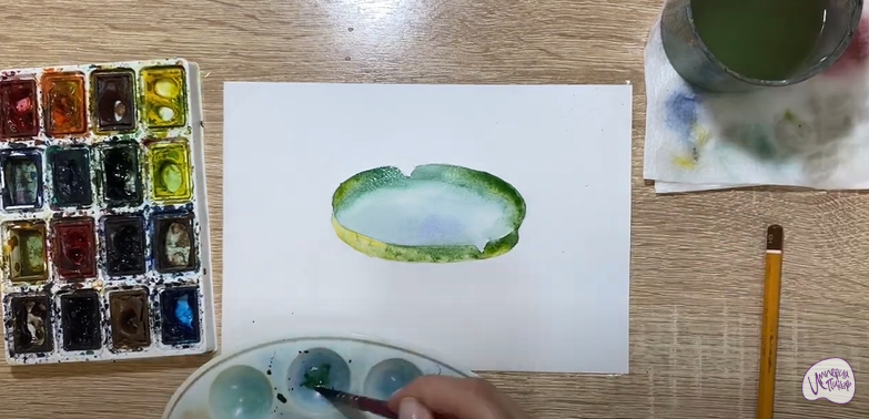 Рисуем Кувшинка