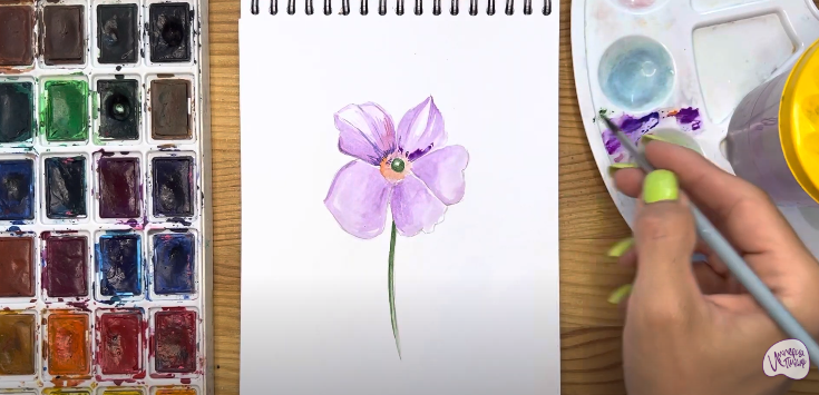 Рисуем Цветок