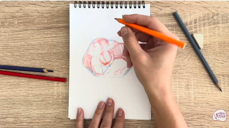 Рисуем Альмандин