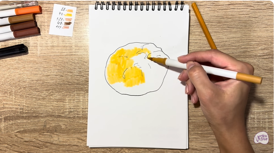 Рисуем Беляш