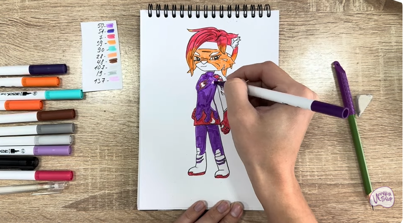 Рисуем Искра из "Джи-Джи Бонд"