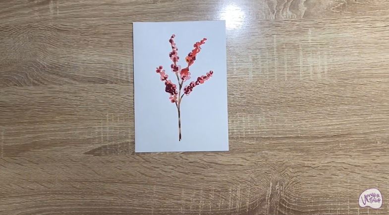 Рисуем Цветок "Илекс"