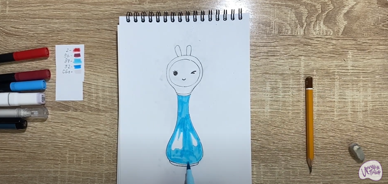Рисуем Игрушка "Умный зайка"