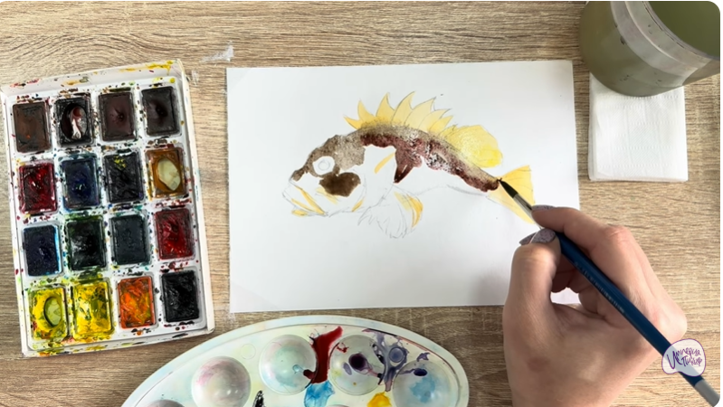 Рисуем Скорпена