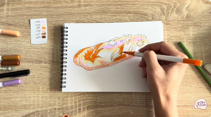 Рисуем Кулебяка