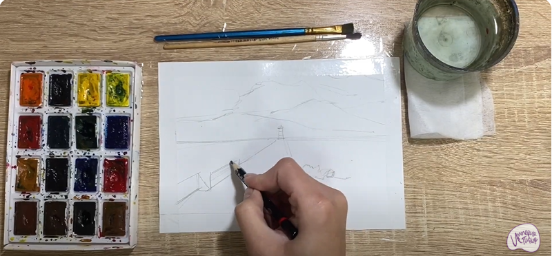 Рисуем Новороссийск