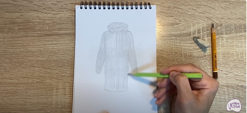 Рисуем Дождевик