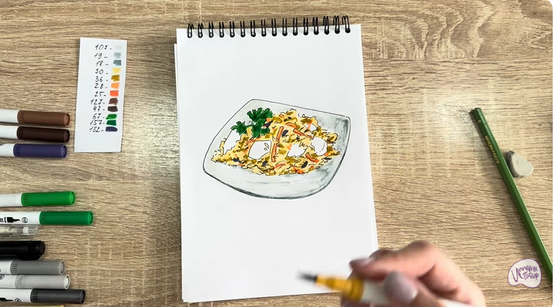 Рисуем Плов