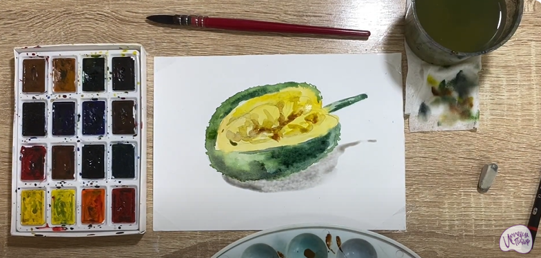 Рисуем Джекфрут