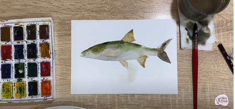 Рисуем Жерех